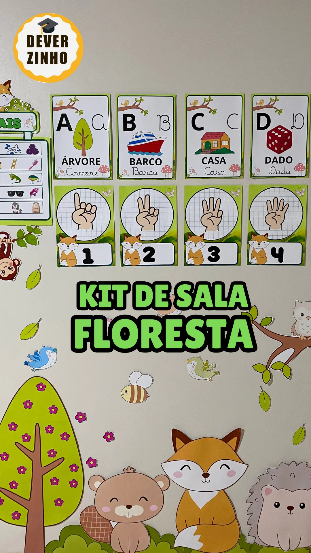 Kit Sala – Tema Floresta