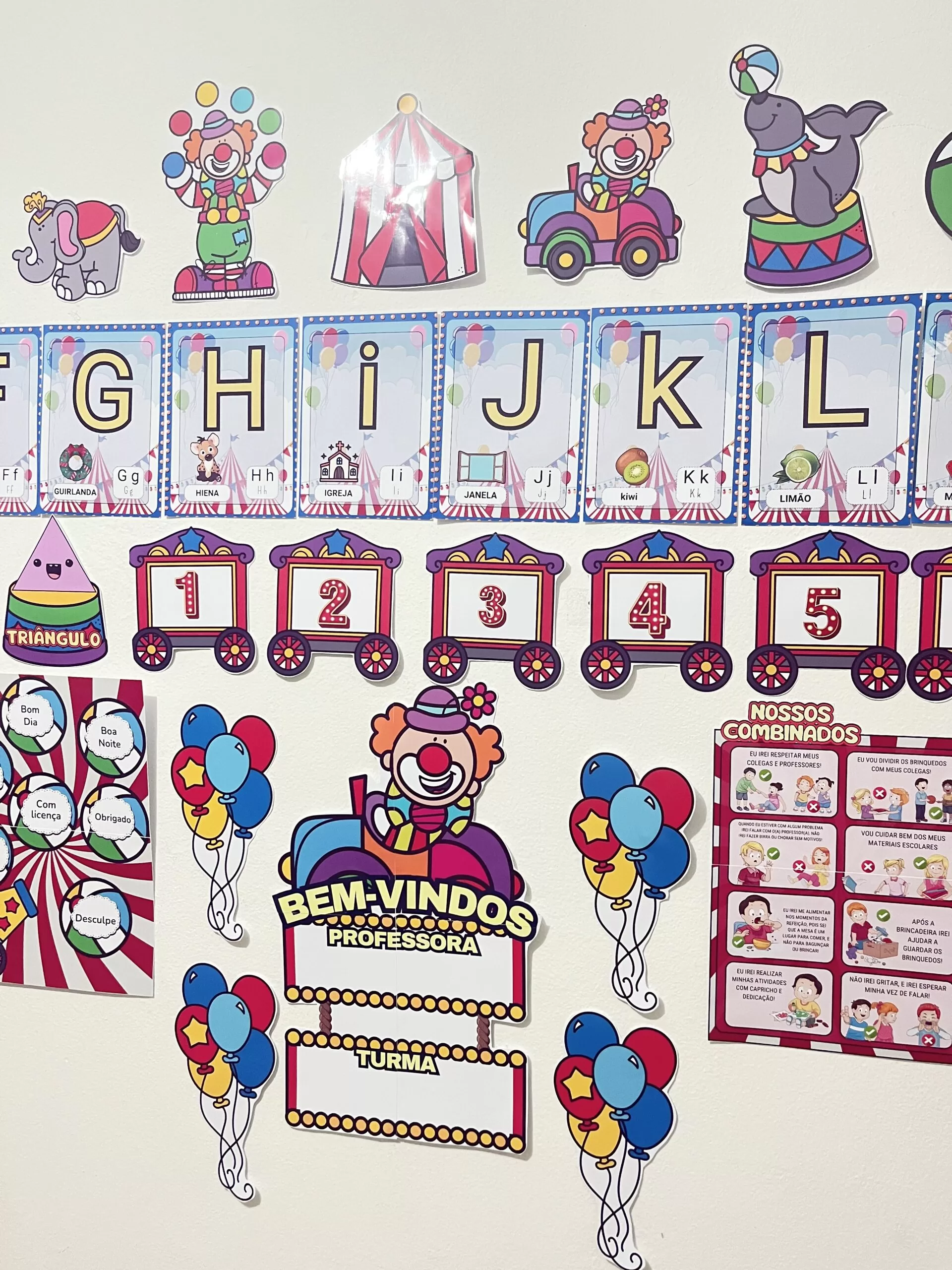 Kit de Sala CIRCO MÁGICO