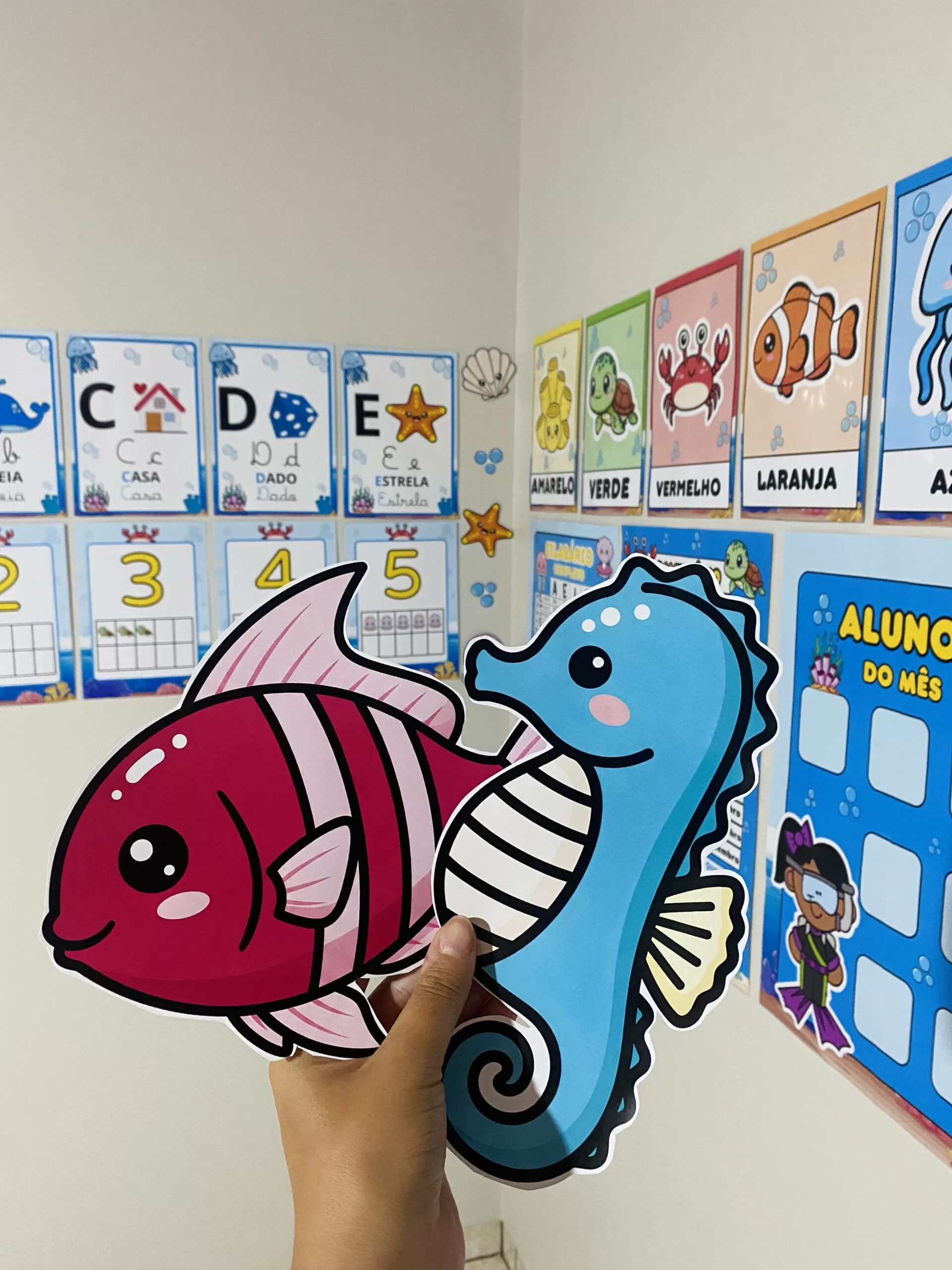 Kit de Sala – Fundo do Mar