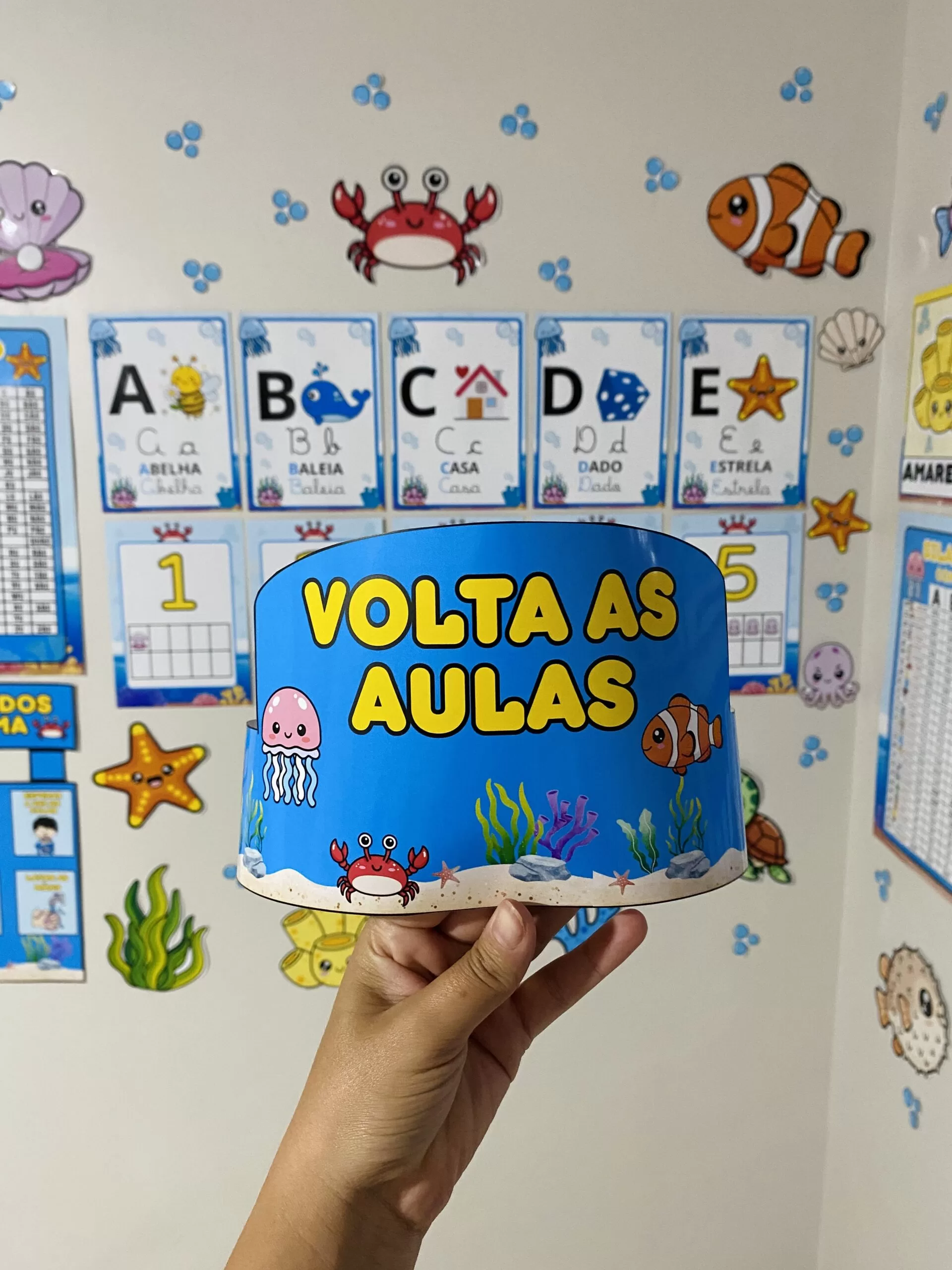Kit de Sala – Fundo do Mar - Imagem 3