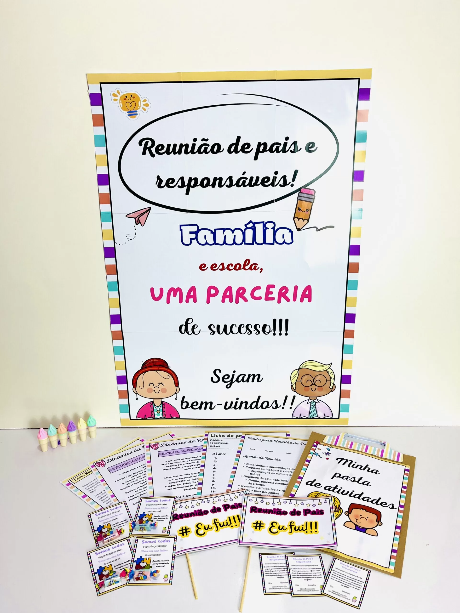 KIT REUNIÃO DE PAIS - Uma parceria de Sucesso - Imagem 2