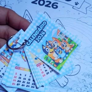 CALENDÁRIO BLUEY 2026