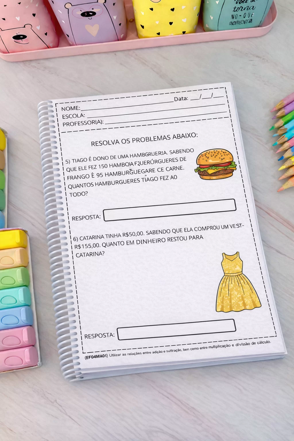 Apostila de Matemática - 4º ano - Imagem 4