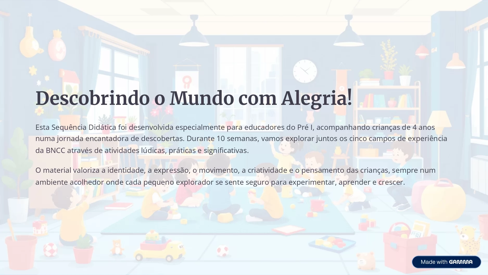 Sequência Didática Pré 1 : descobrindo o mundo com alegria - Imagem 2