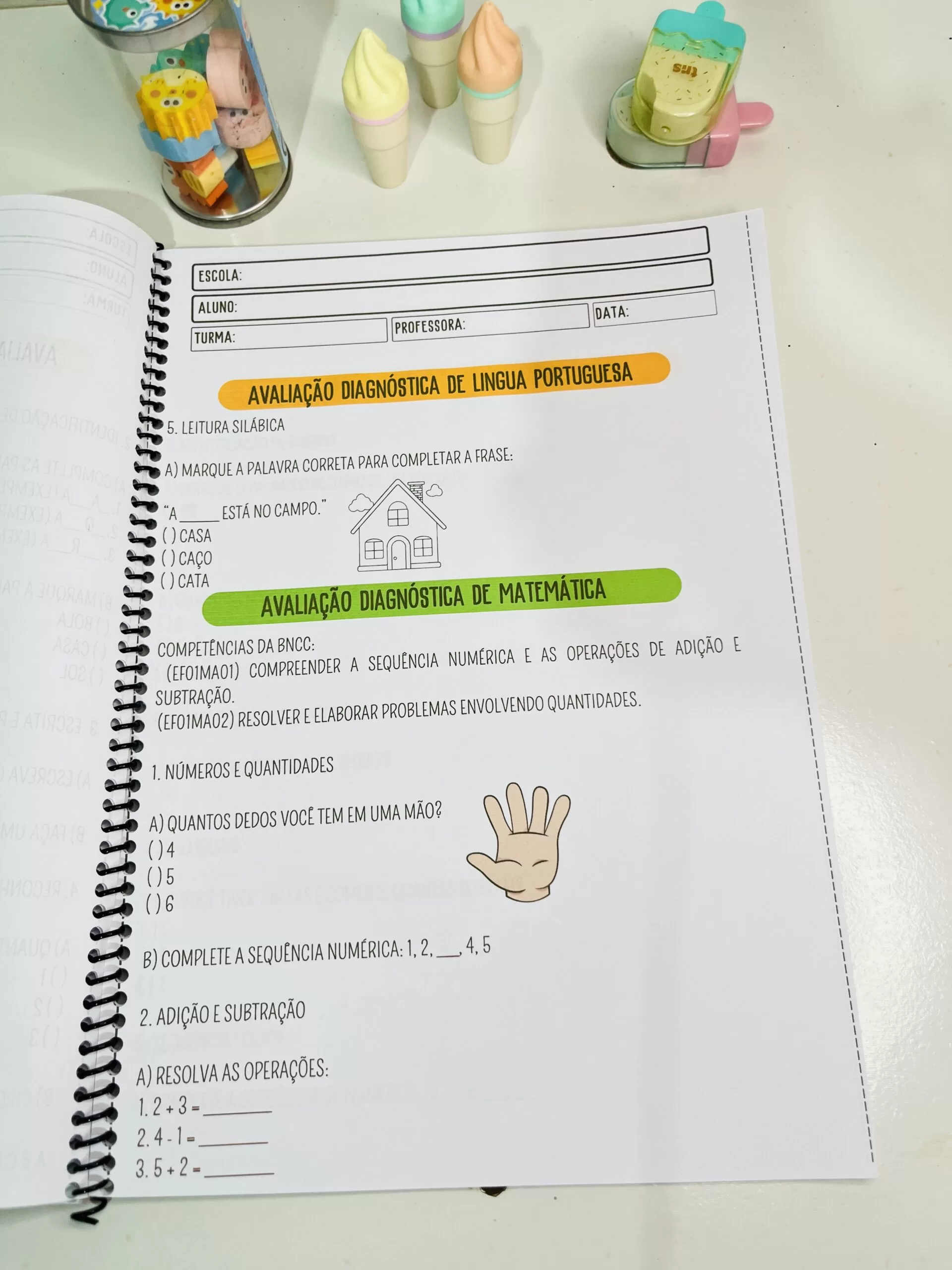 Avaliação Diagnóstica - 1º Ano - Imagem 5