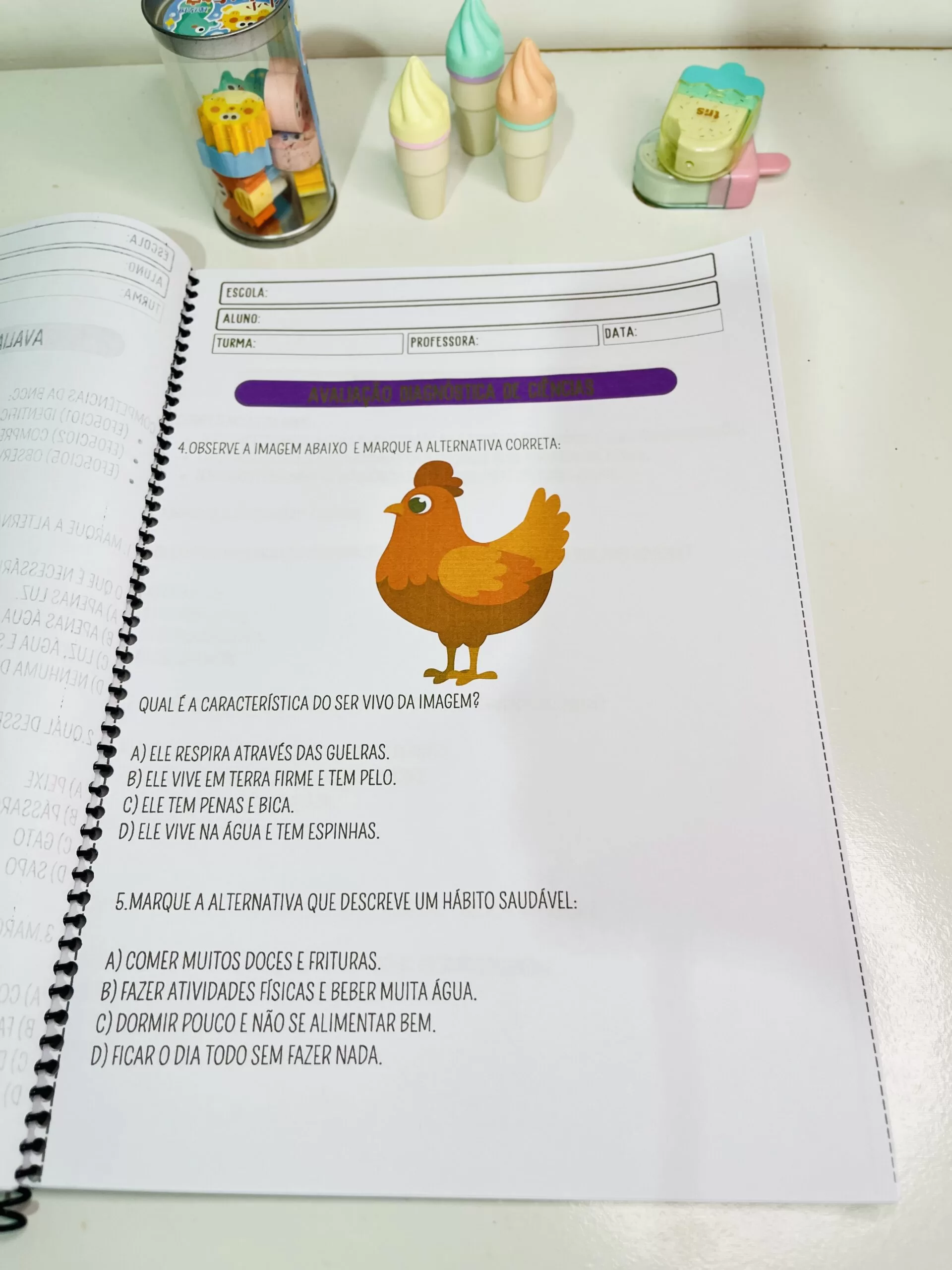 Avaliação Diagnóstica - 5º Ano - Imagem 6