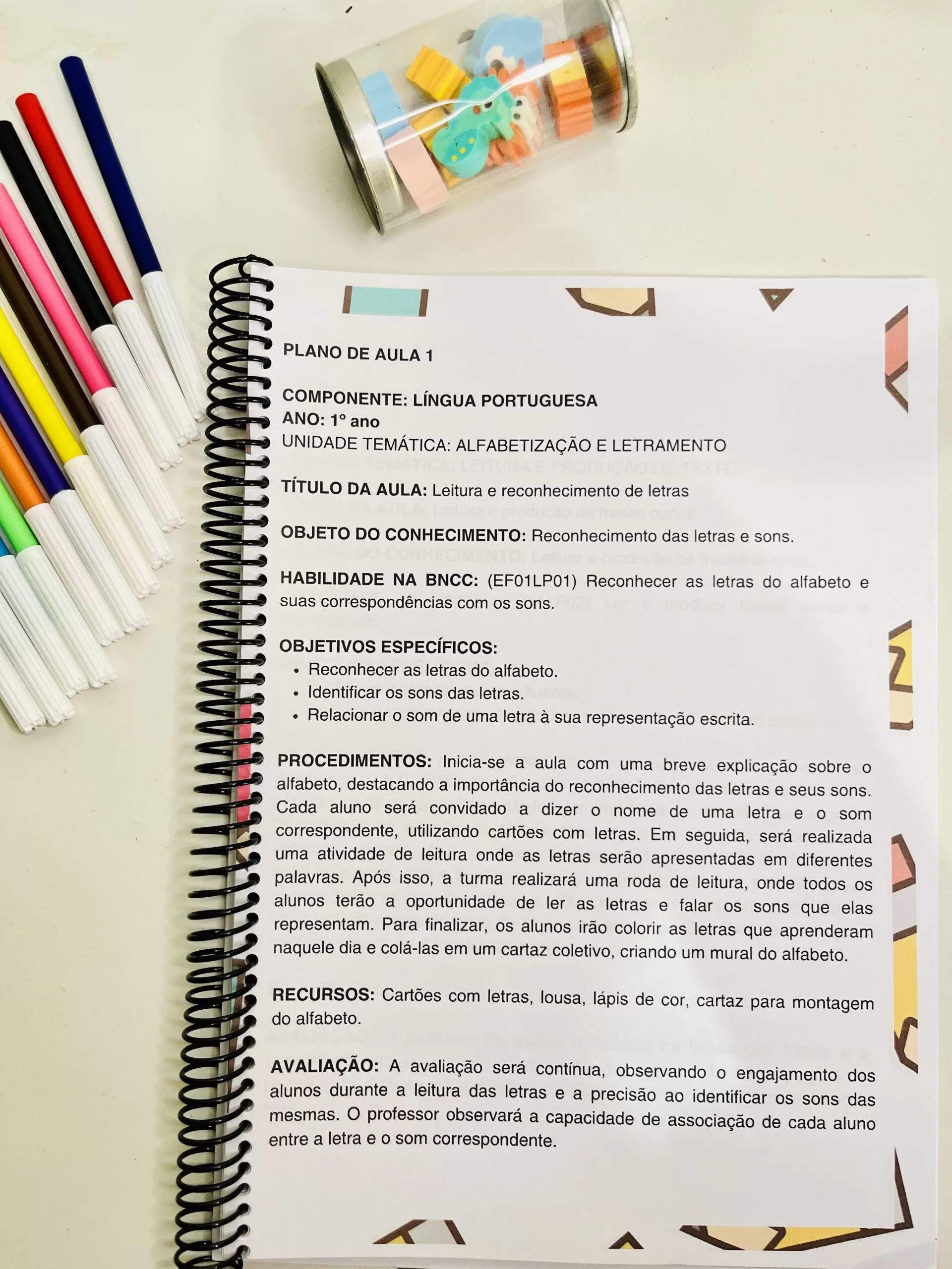 Plano de Aula - 1º Ano - Imagem 2