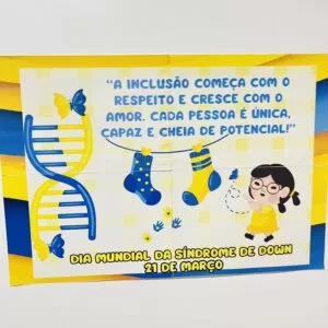 Painel Dia Mundial da Síndrome de Down