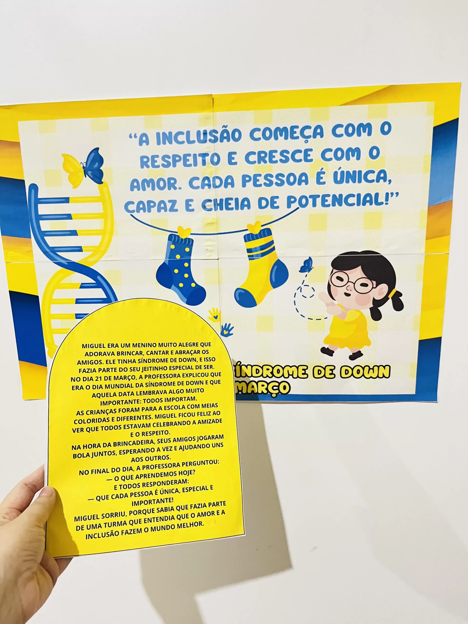 Painel Dia Mundial da Síndrome de Down - Imagem 2