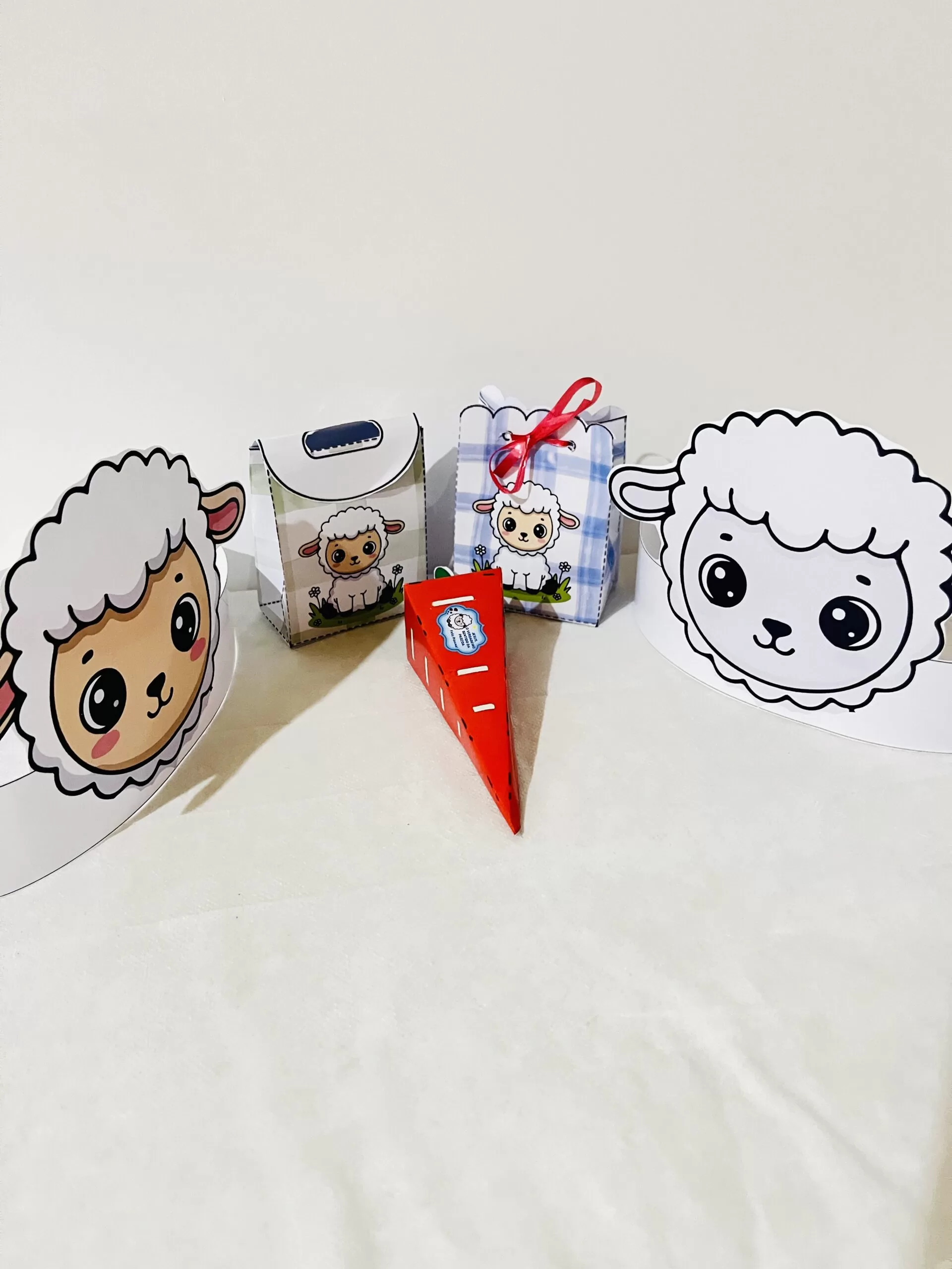 Mini Kit Páscoa – Tema Cordeirinho