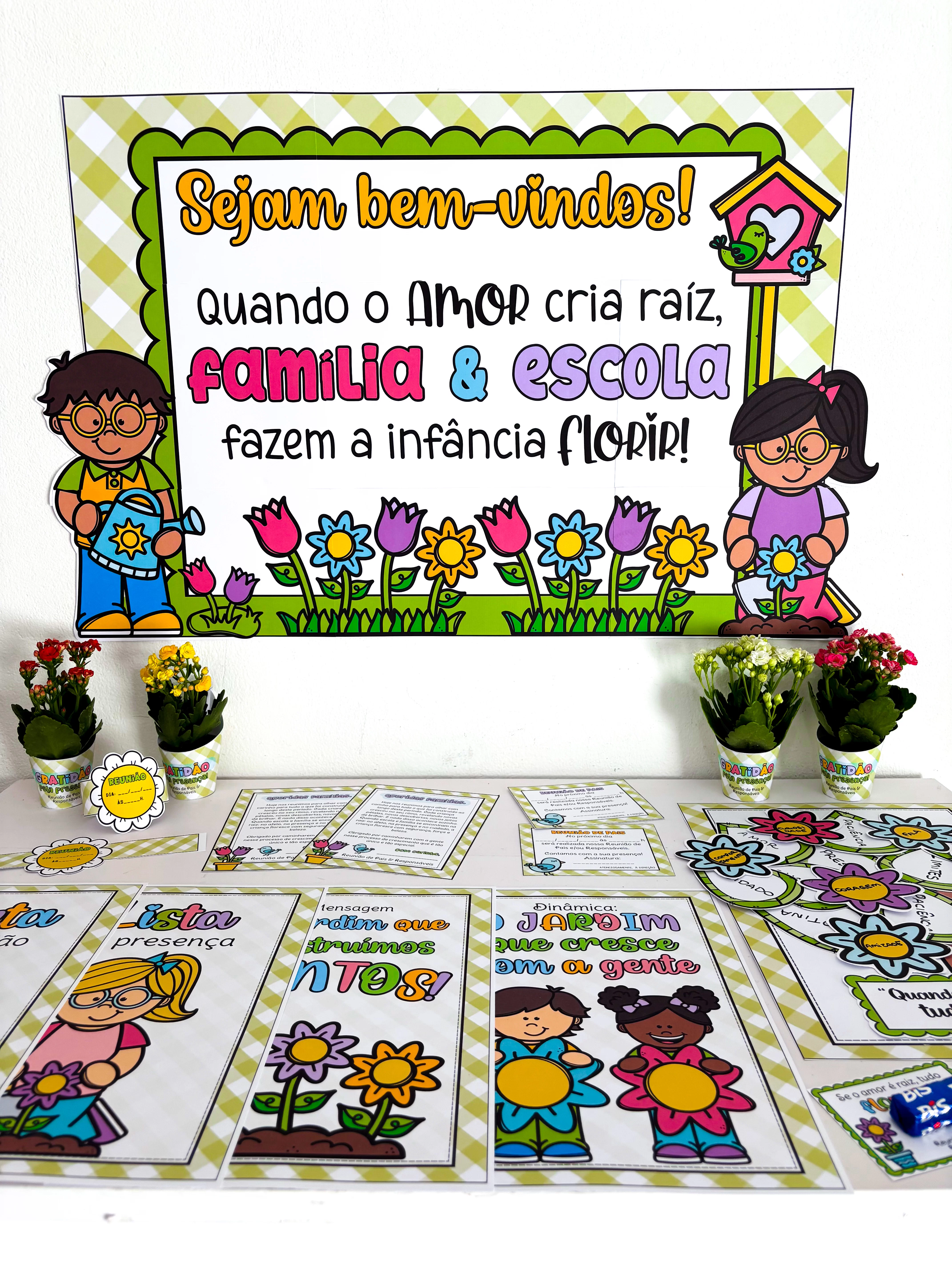 Kit Reunião de Pais – Florescer