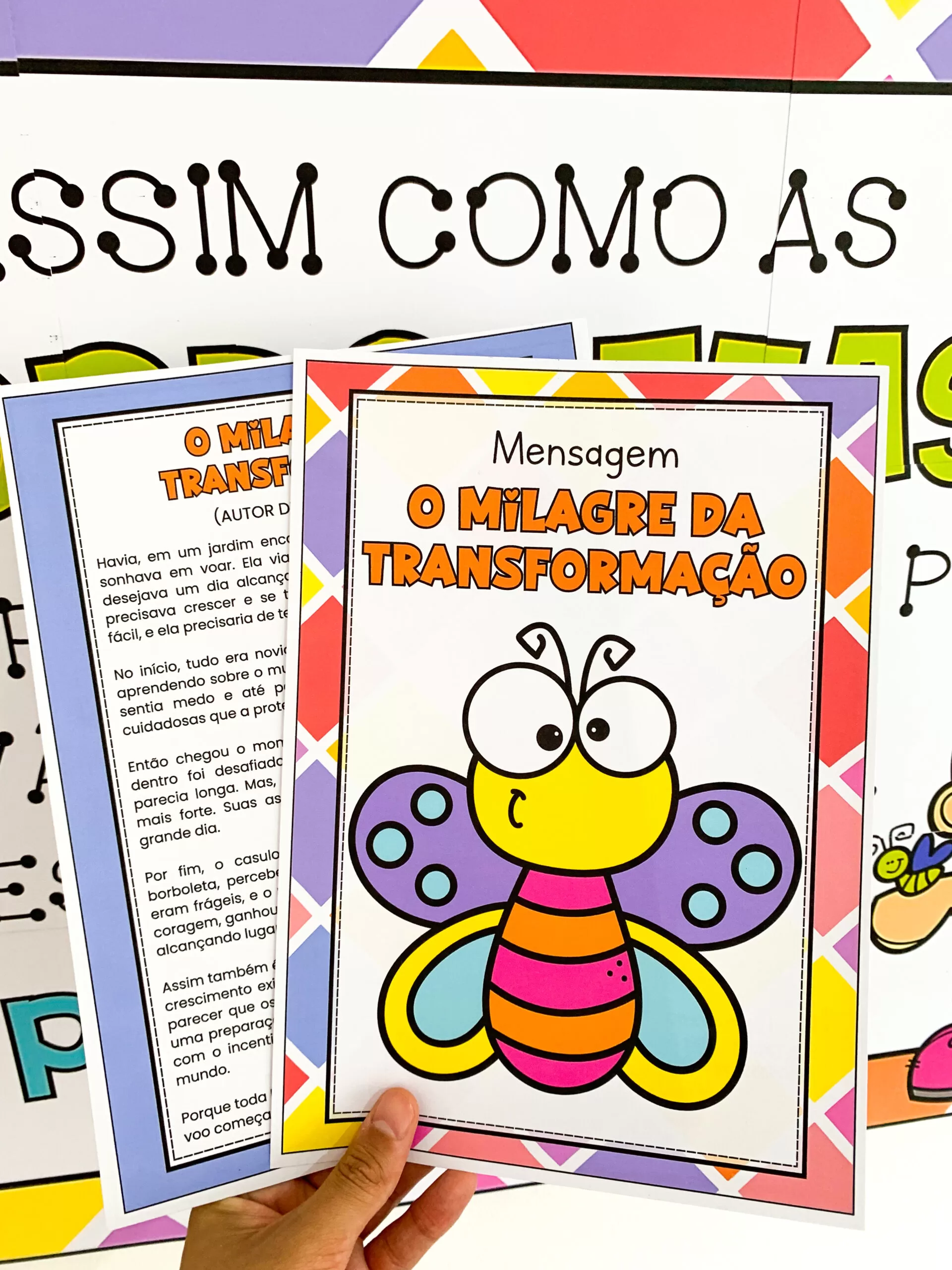 Kit de Reunião de Pais - Borboletas