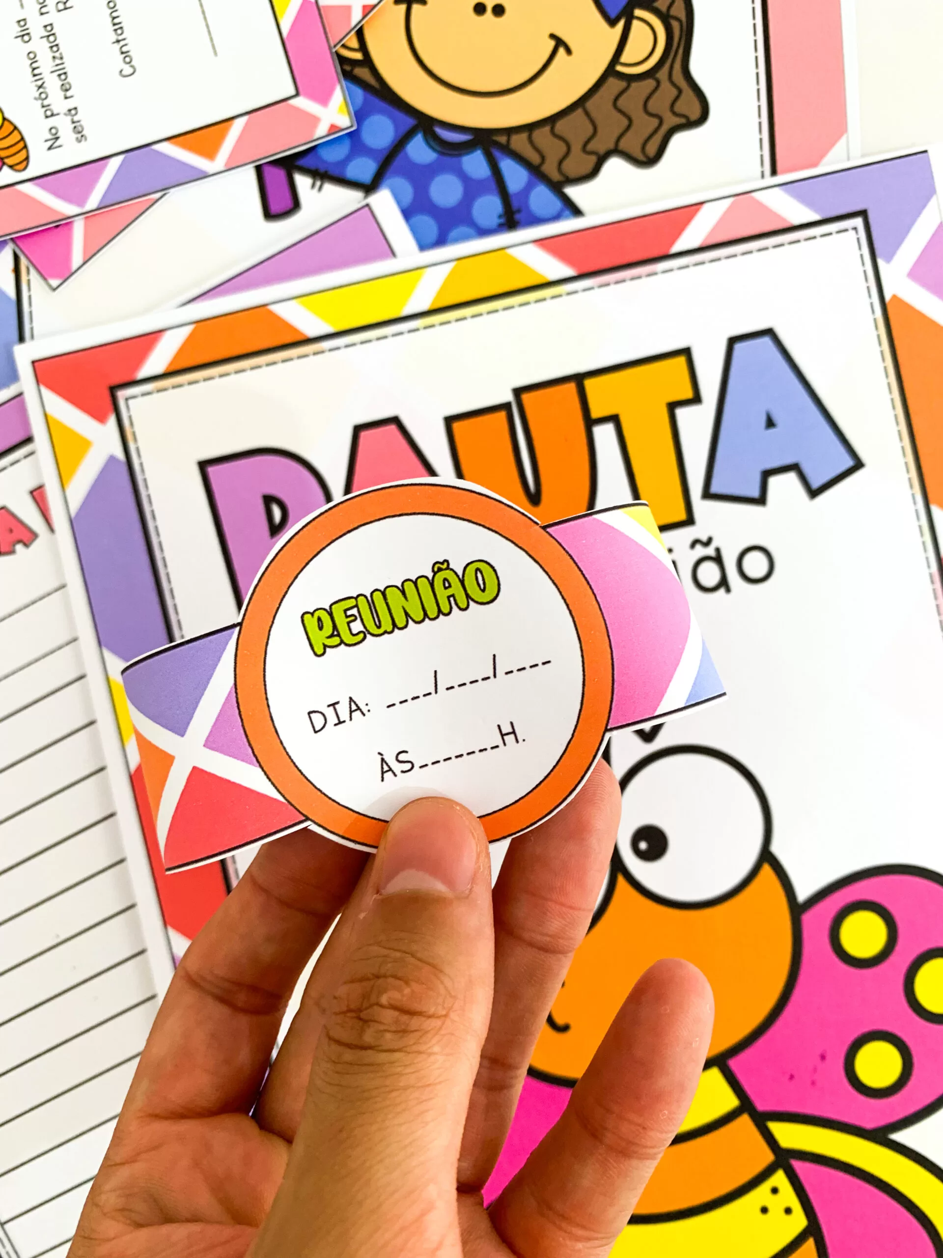 Kit de Reunião de Pais - Borboletas - Imagem 4