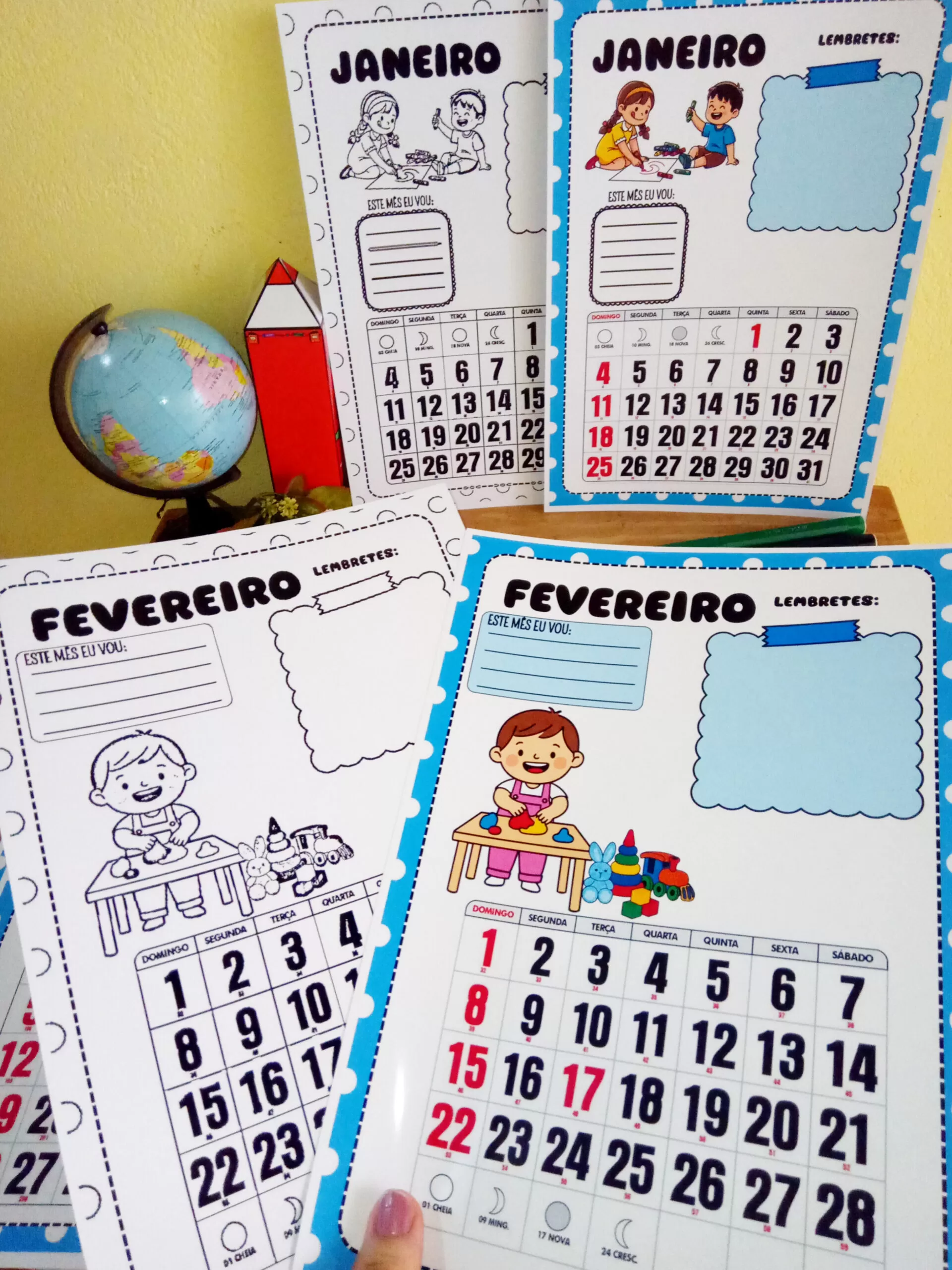 KIT CALENDÁRIOS