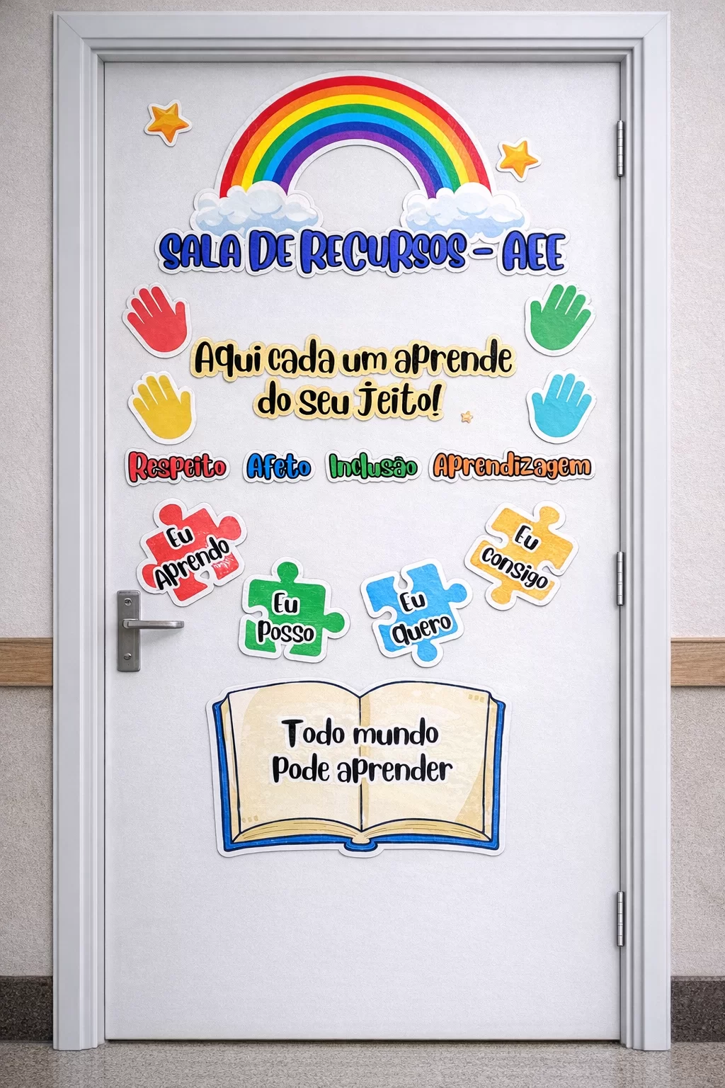 Painel de porta Sala de Recursos – AEE - Imagem 2