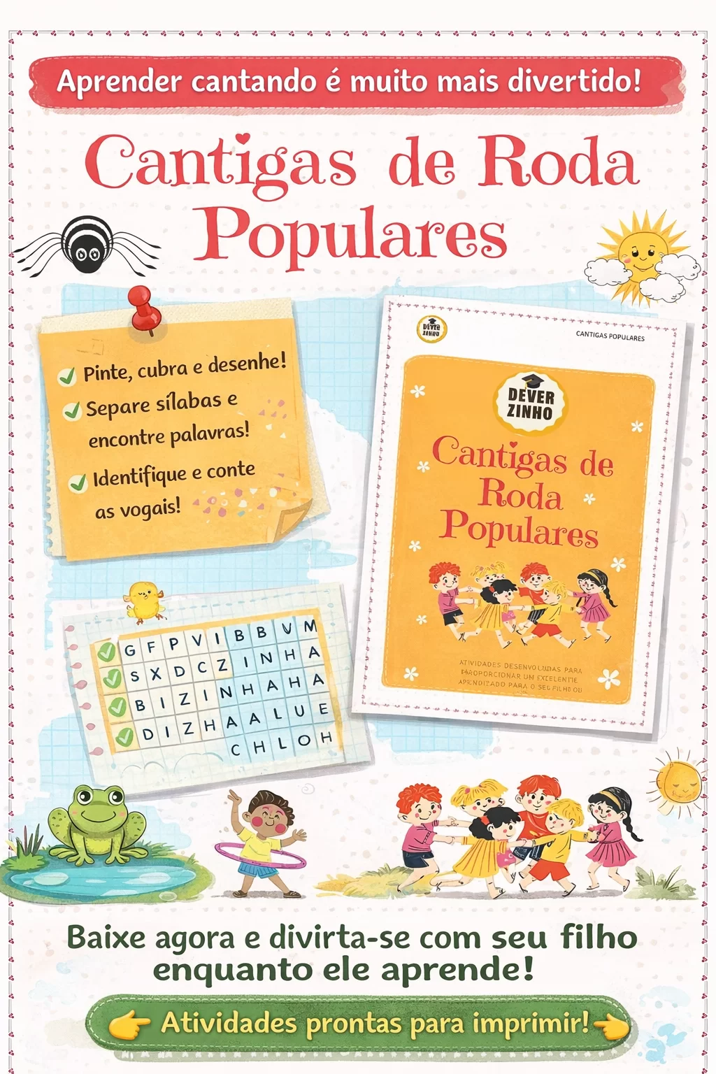 Apostila – Cantigas Populares - Imagem 2