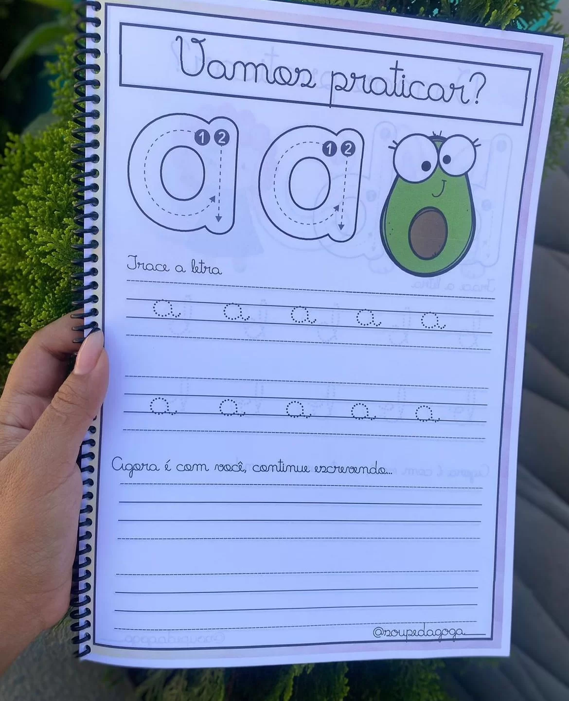 Alfabeto Cursivo Pontilhado - Imagem 4