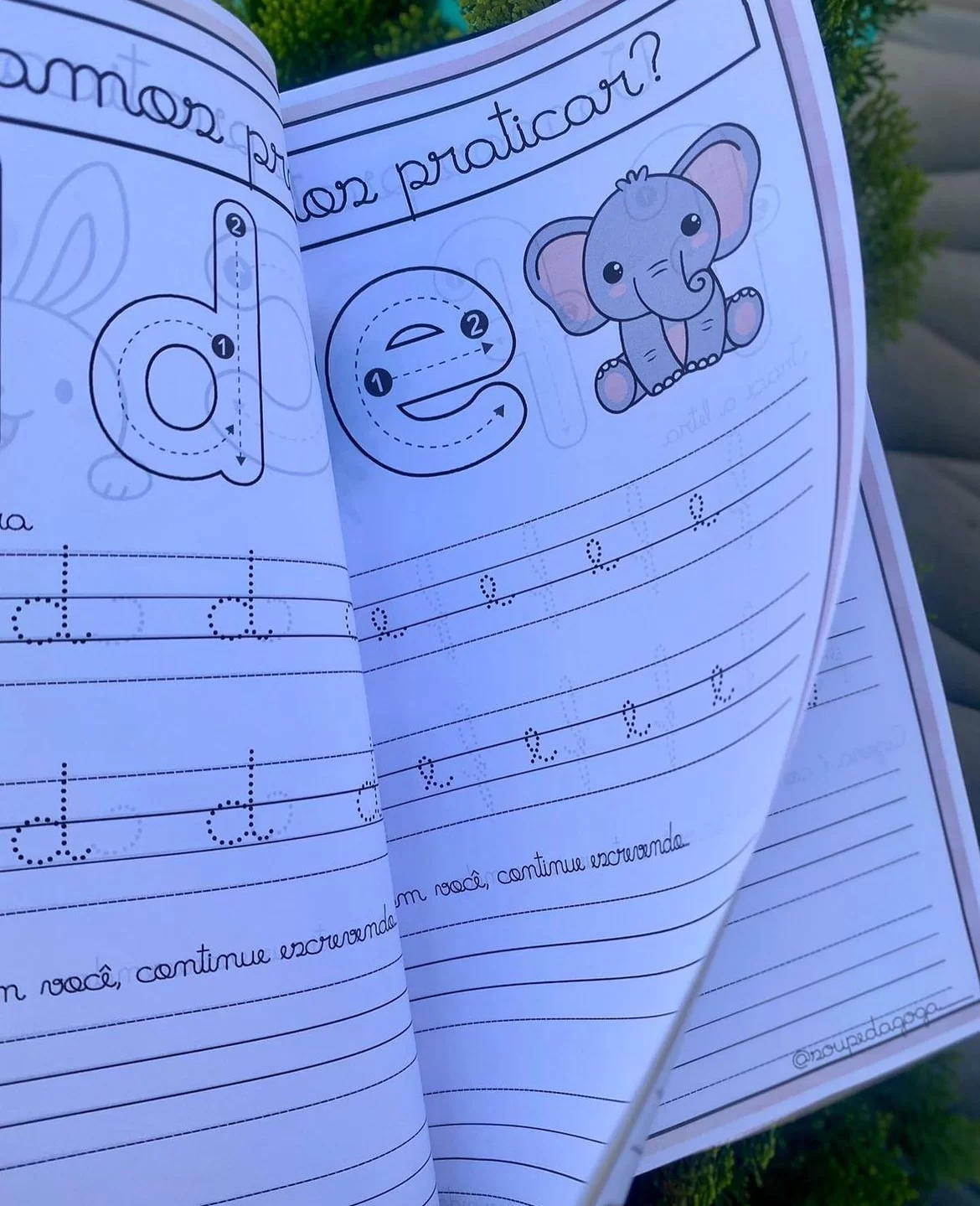 Alfabeto Cursivo Pontilhado - Imagem 3