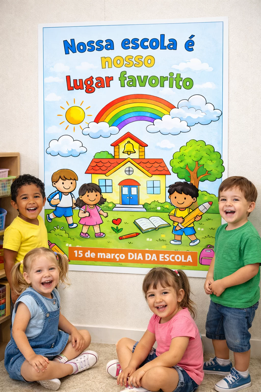 Painel Dia da Escola