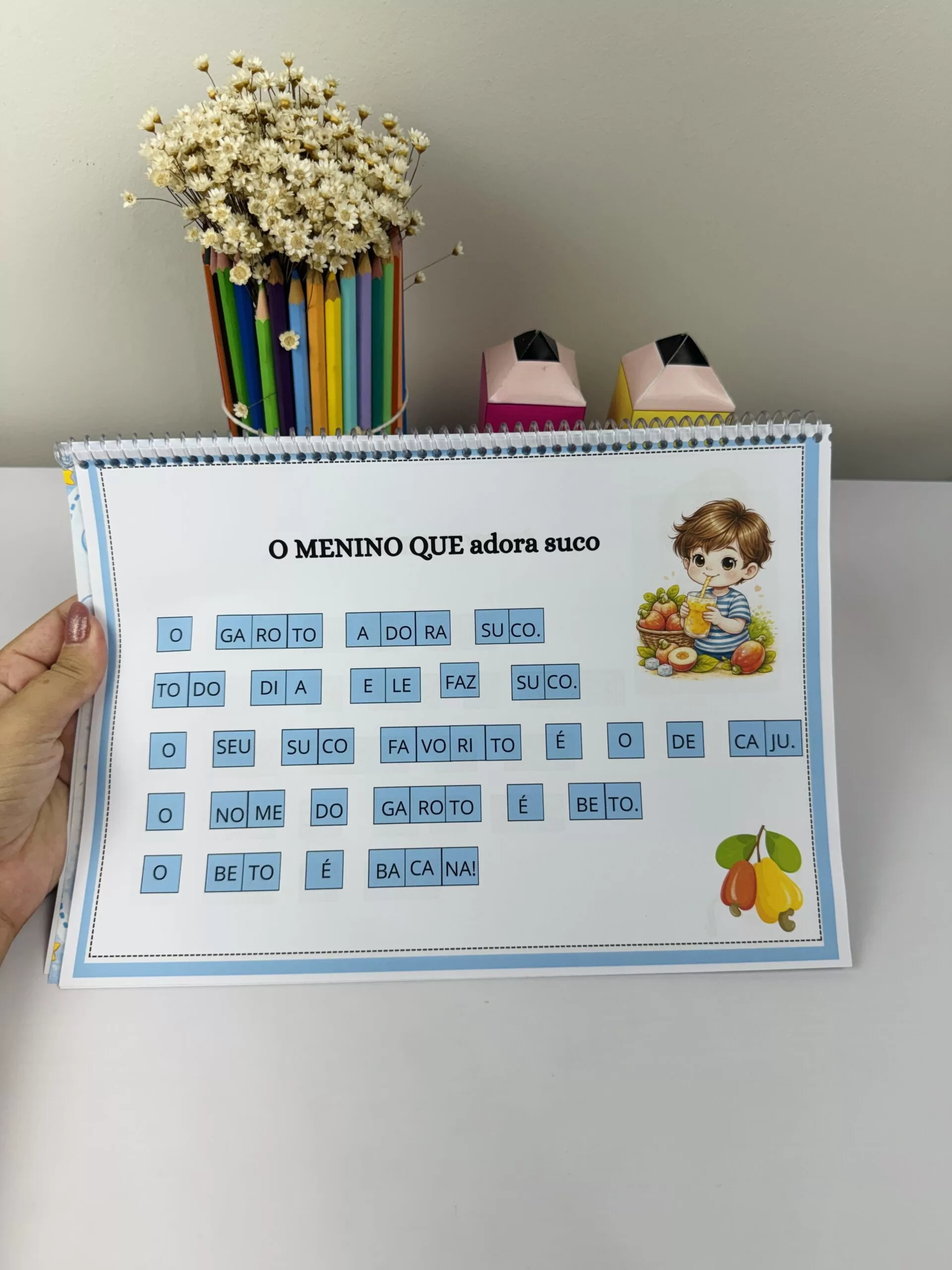 Apostila de Textos para Alfabetização - Imagem 2