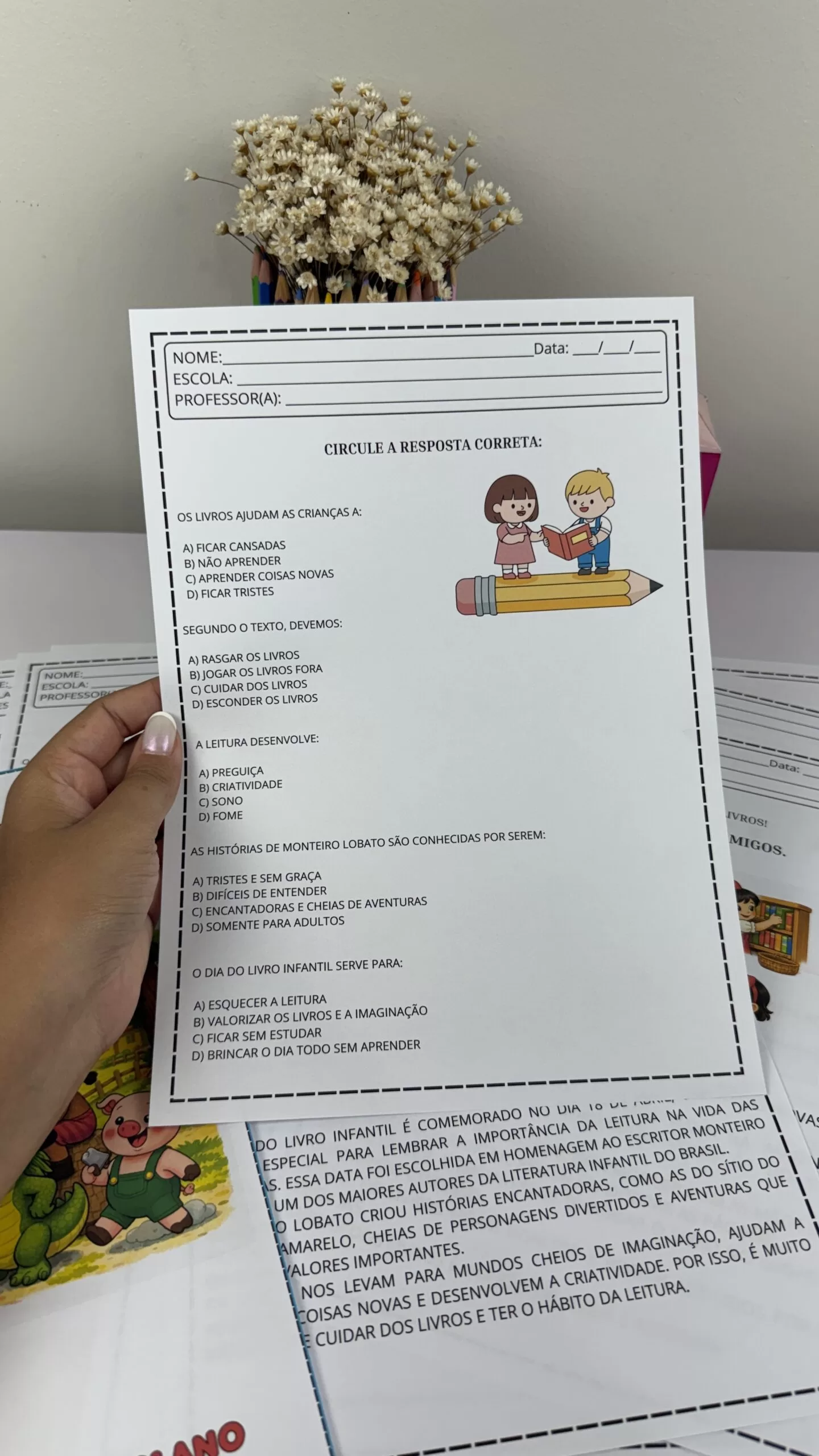 Sequência Didática – Dia do Livro - Imagem 3