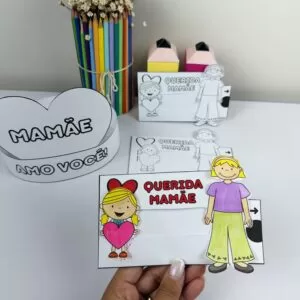 Cartão Interativo Dia das Mães