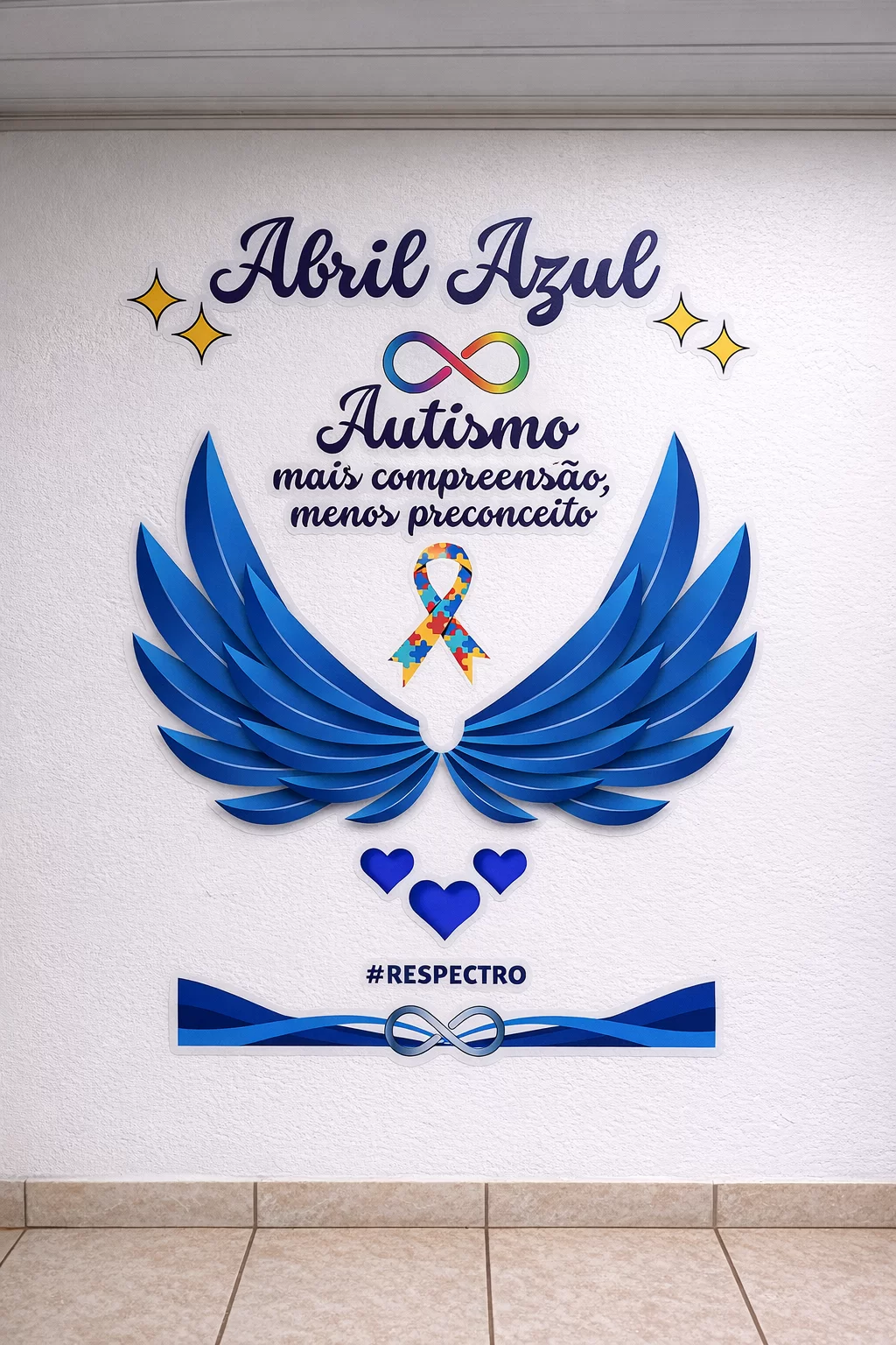Abril Azul (Painel + Folder)