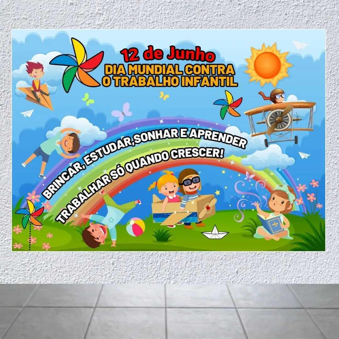 Kit Dia Mundial Contra o Trabalho Infantil - Imagem 3