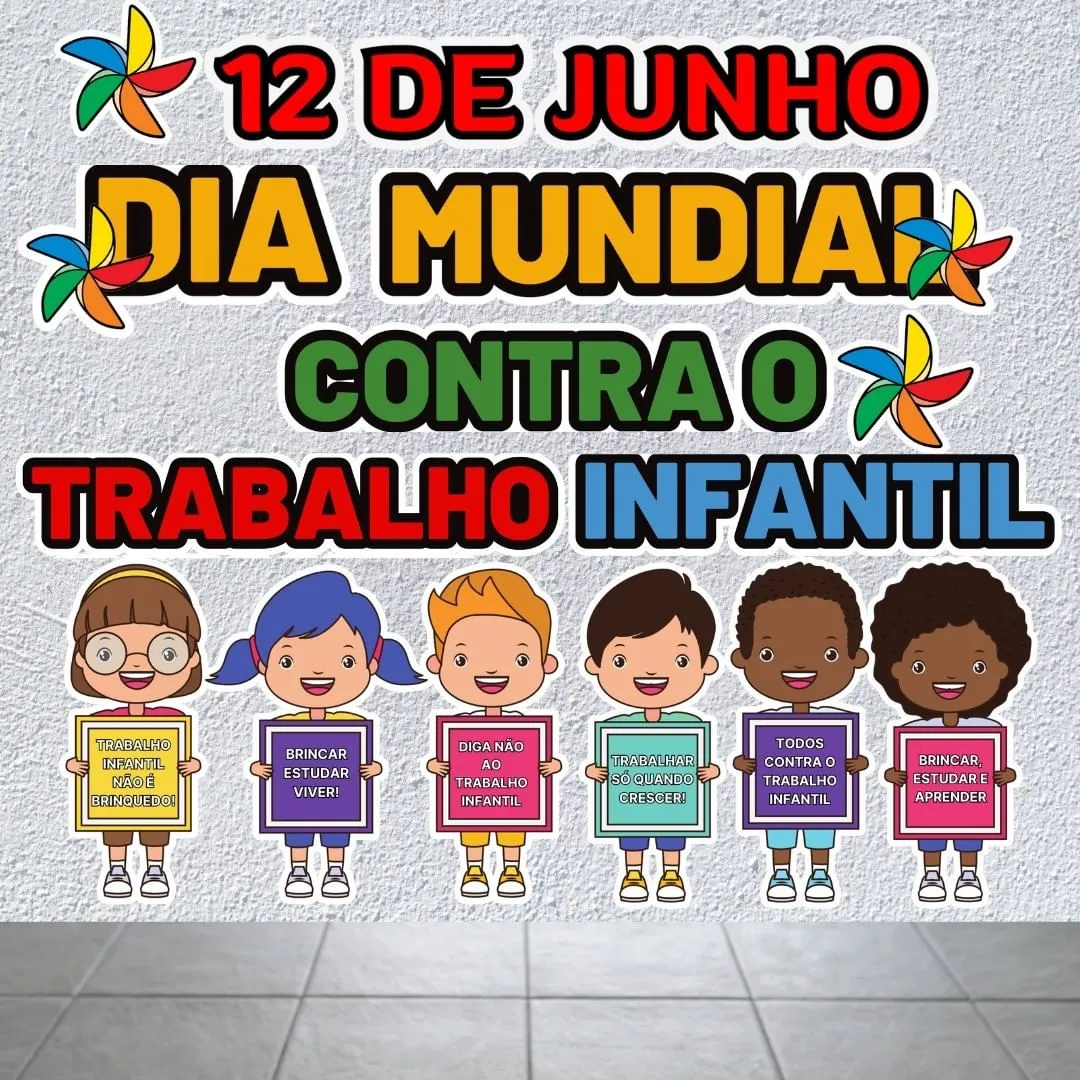 Kit Dia Mundial Contra o Trabalho Infantil - Imagem 10