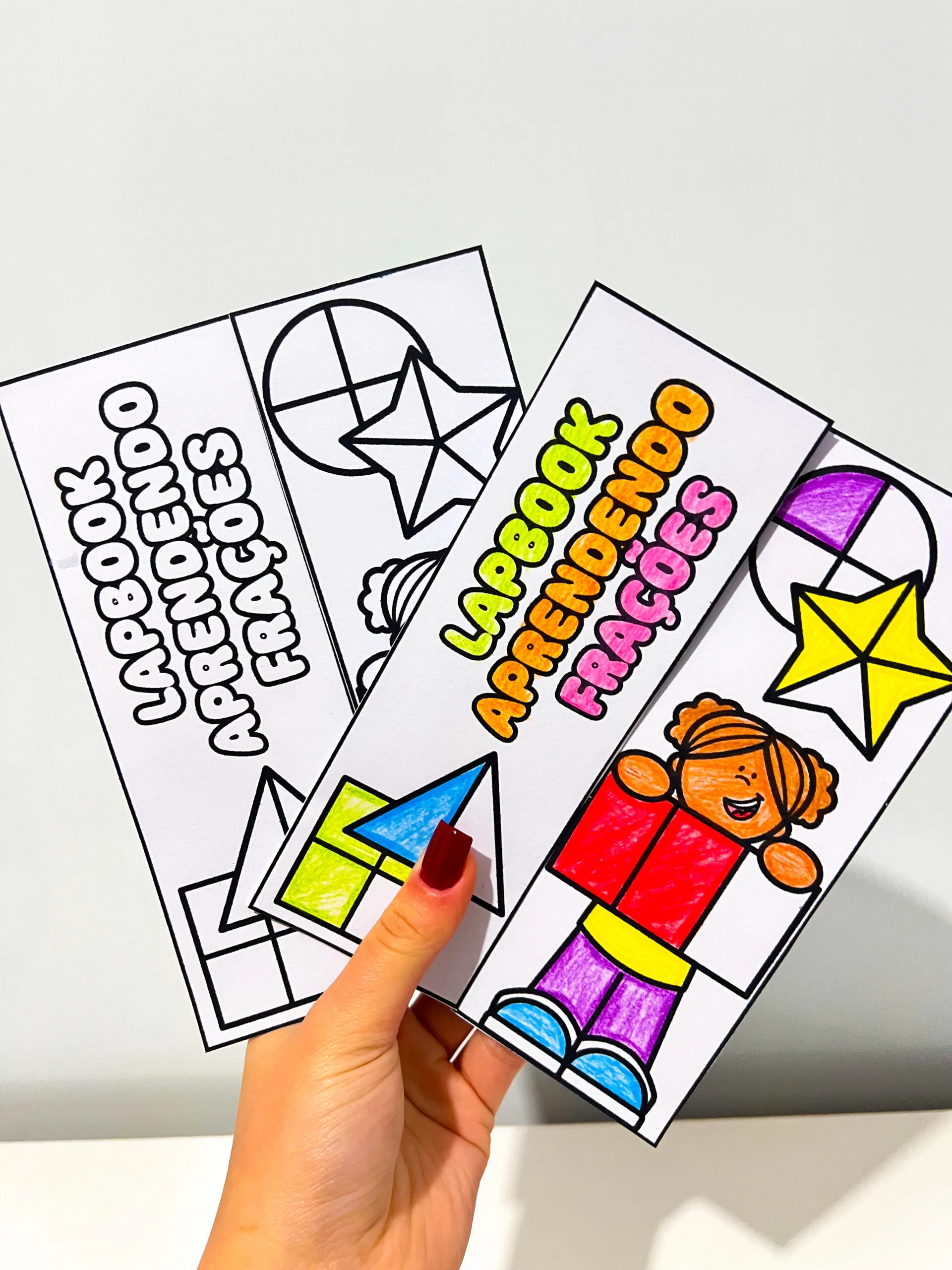 Lapbook Aprendendo Frações - Imagem 4