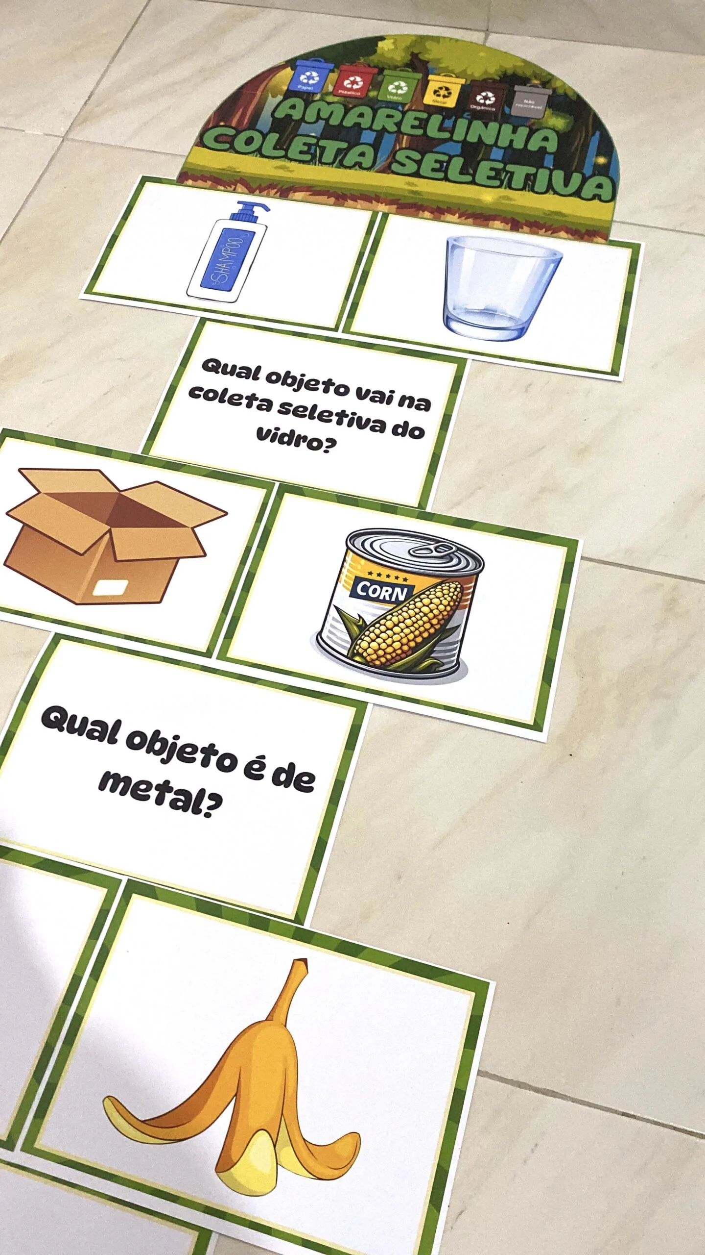 Amarelinha Coleta Seletiva - Imagem 2