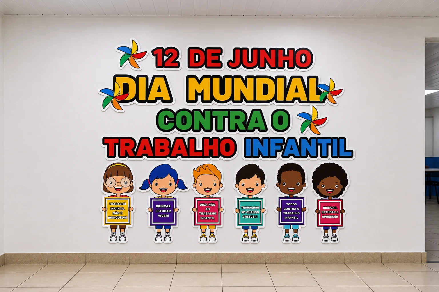 Kit Dia Mundial Contra o Trabalho Infantil