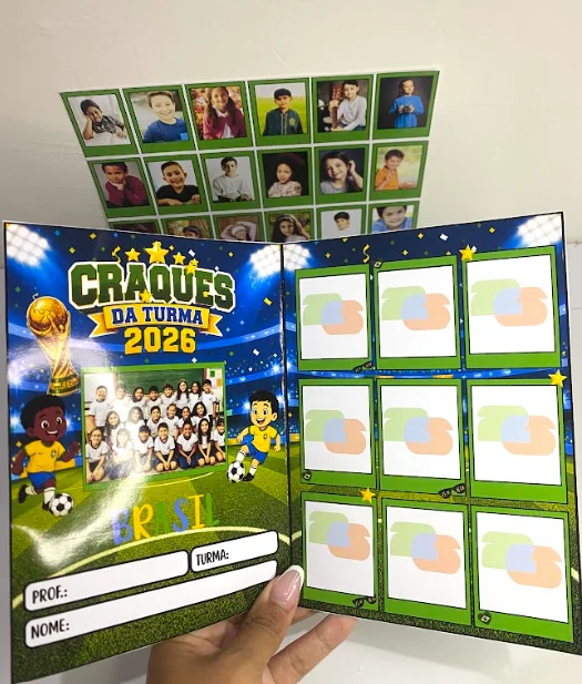 Álbum de Figurinhas “Craques da Turma” - Imagem 2