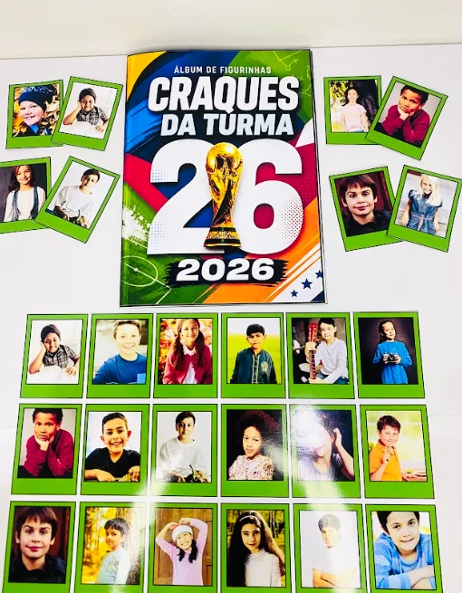 Álbum de Figurinhas “Craques da Turma”