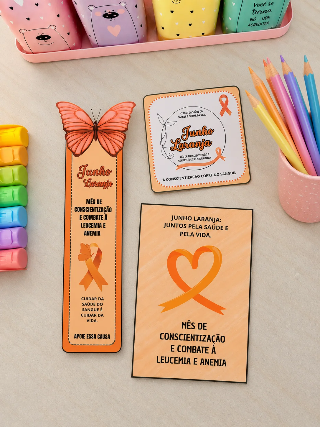 Kit JUNHO LARANJA - Imagem 2
