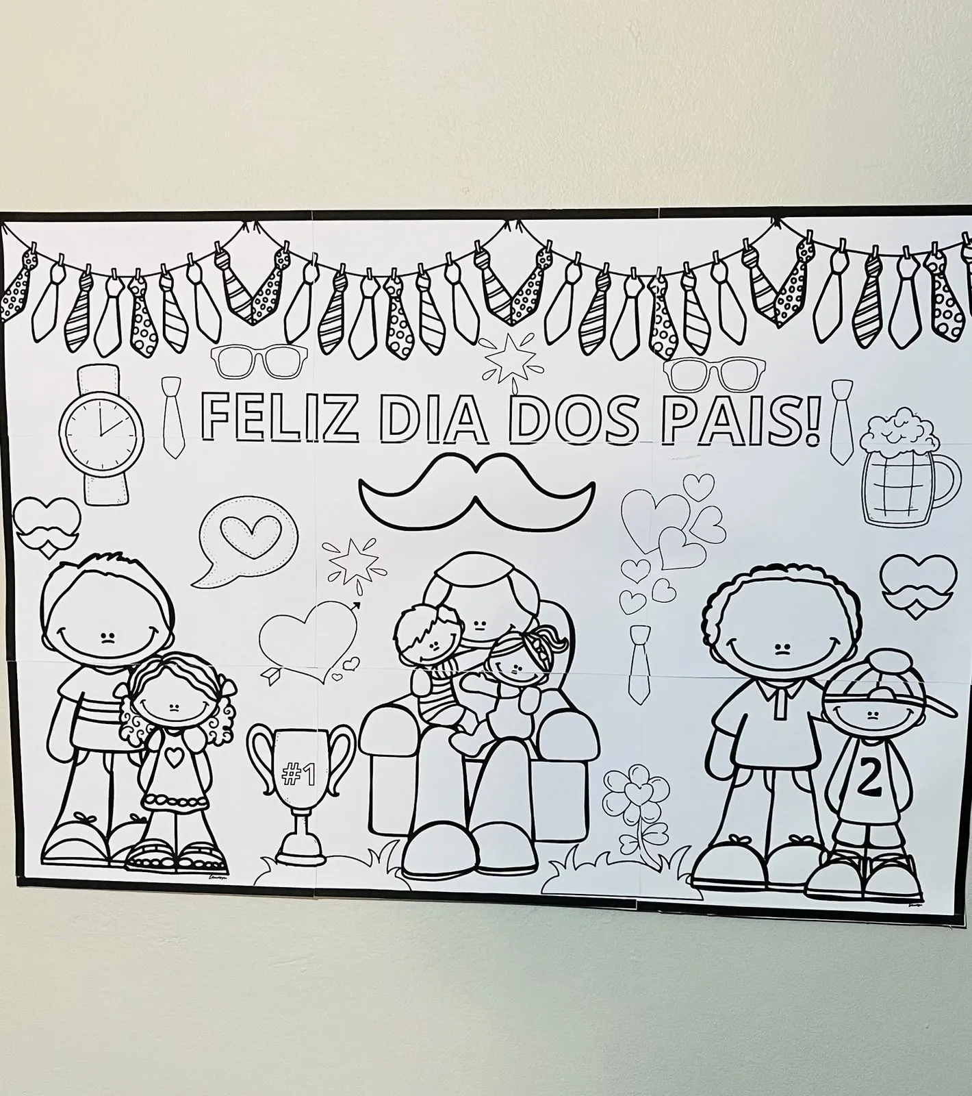 Painel Colaborativo - Dia dos Pais - Imagem 2