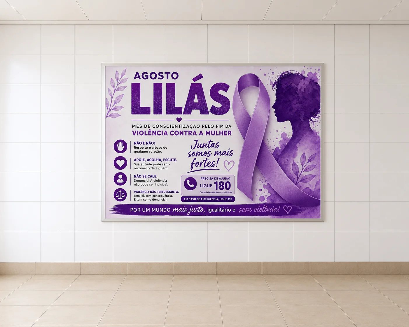 Kit Agosto Lilás - Imagem 8