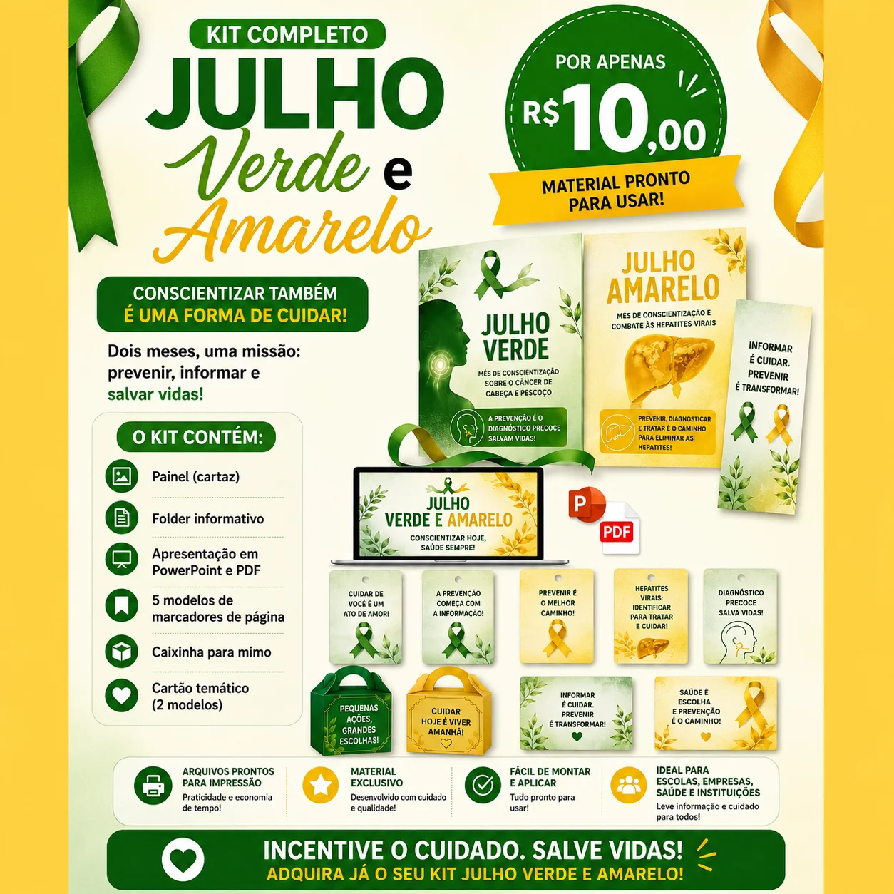 Kit Julho Verde e Amarelo - Imagem 19