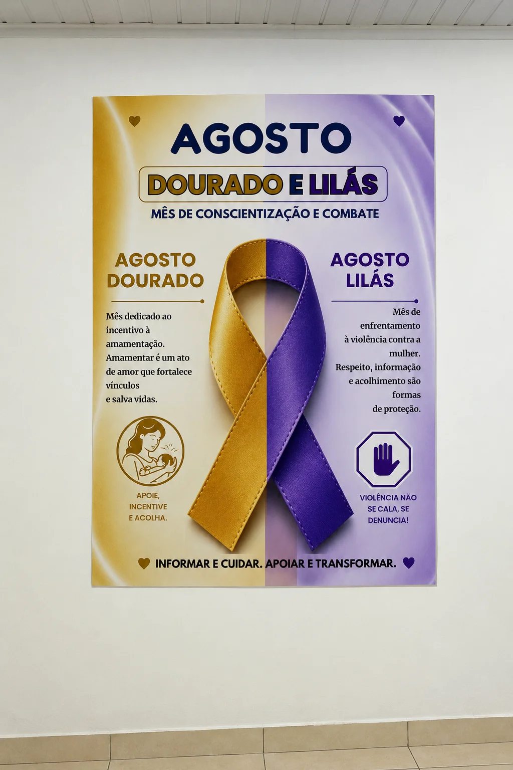 Kit Agosto Lilás e Dourado - Imagem 8