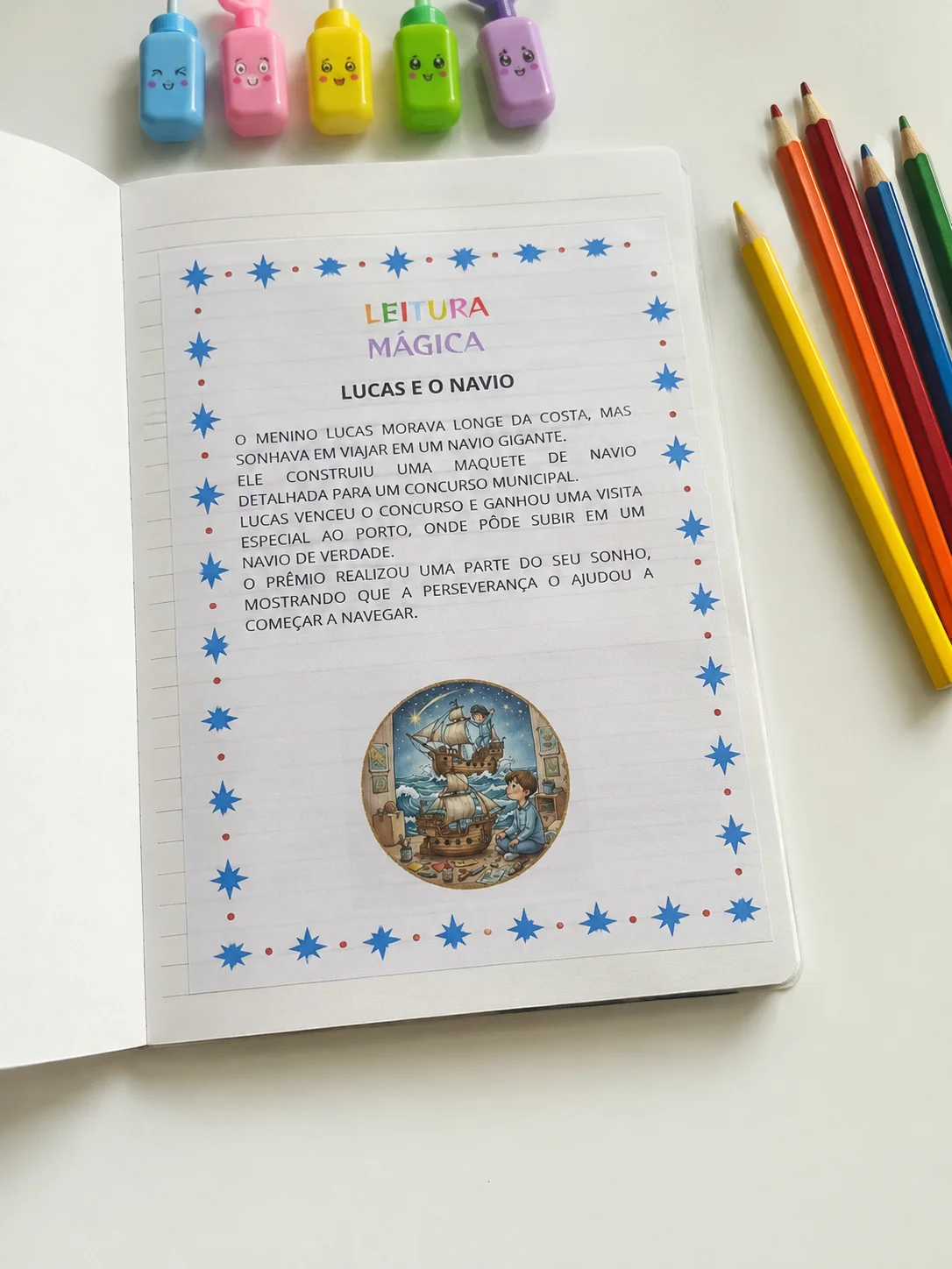 Fichas de Leitura – Leitura Mágica - Imagem 5