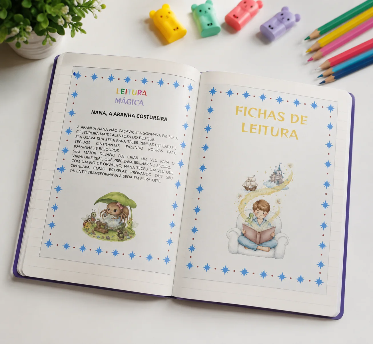 Fichas de Leitura – Leitura Mágica - Imagem 7