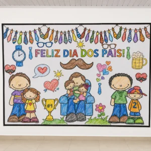 Painel Colaborativo - Dia dos Pais
