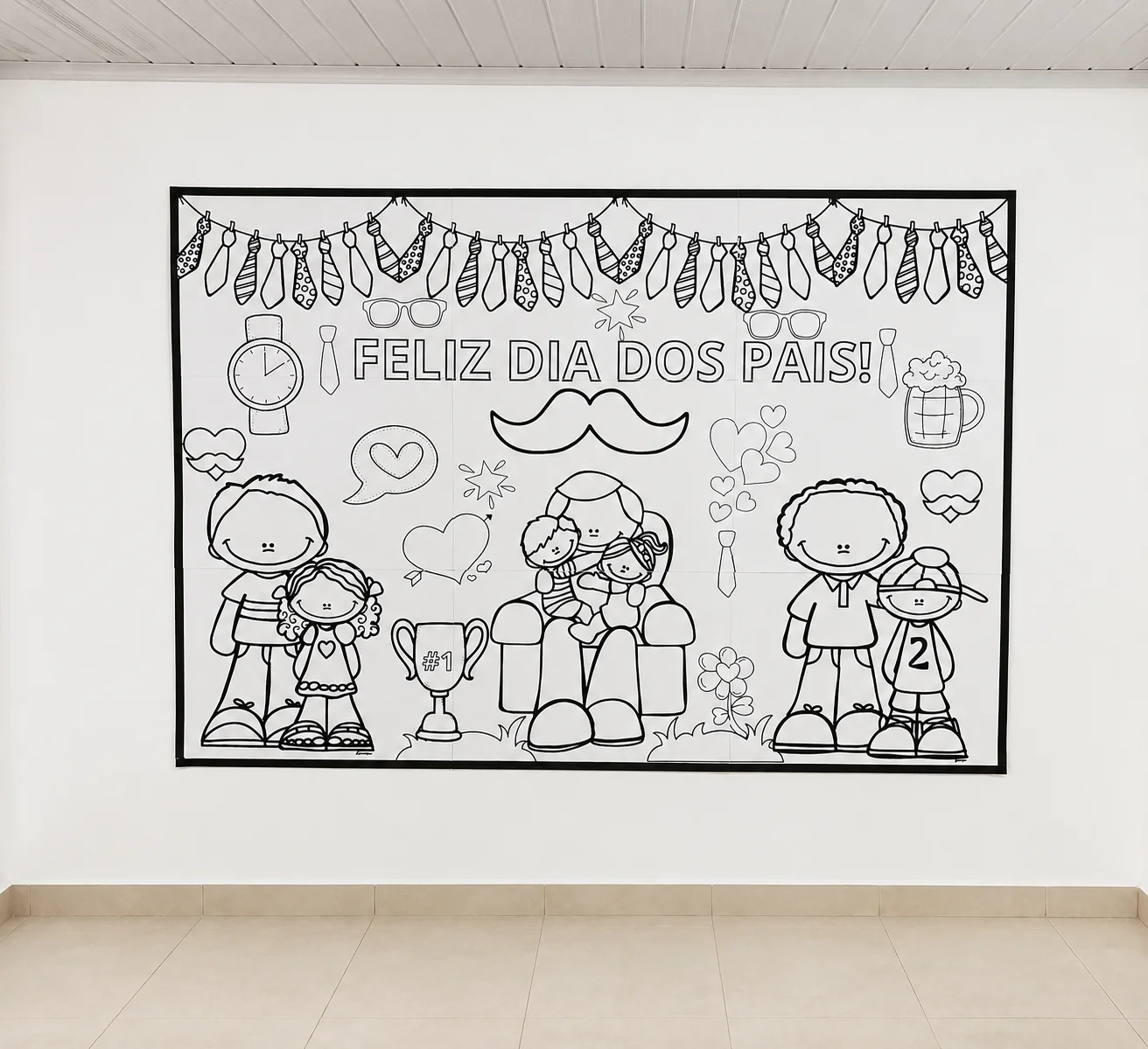 Painel Colaborativo - Dia dos Pais - Imagem 3