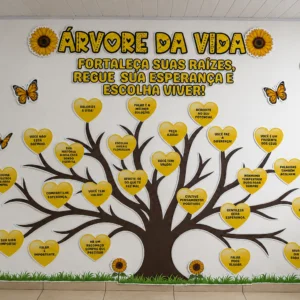 Painel Árvore da Vida – Setembro Amarelo