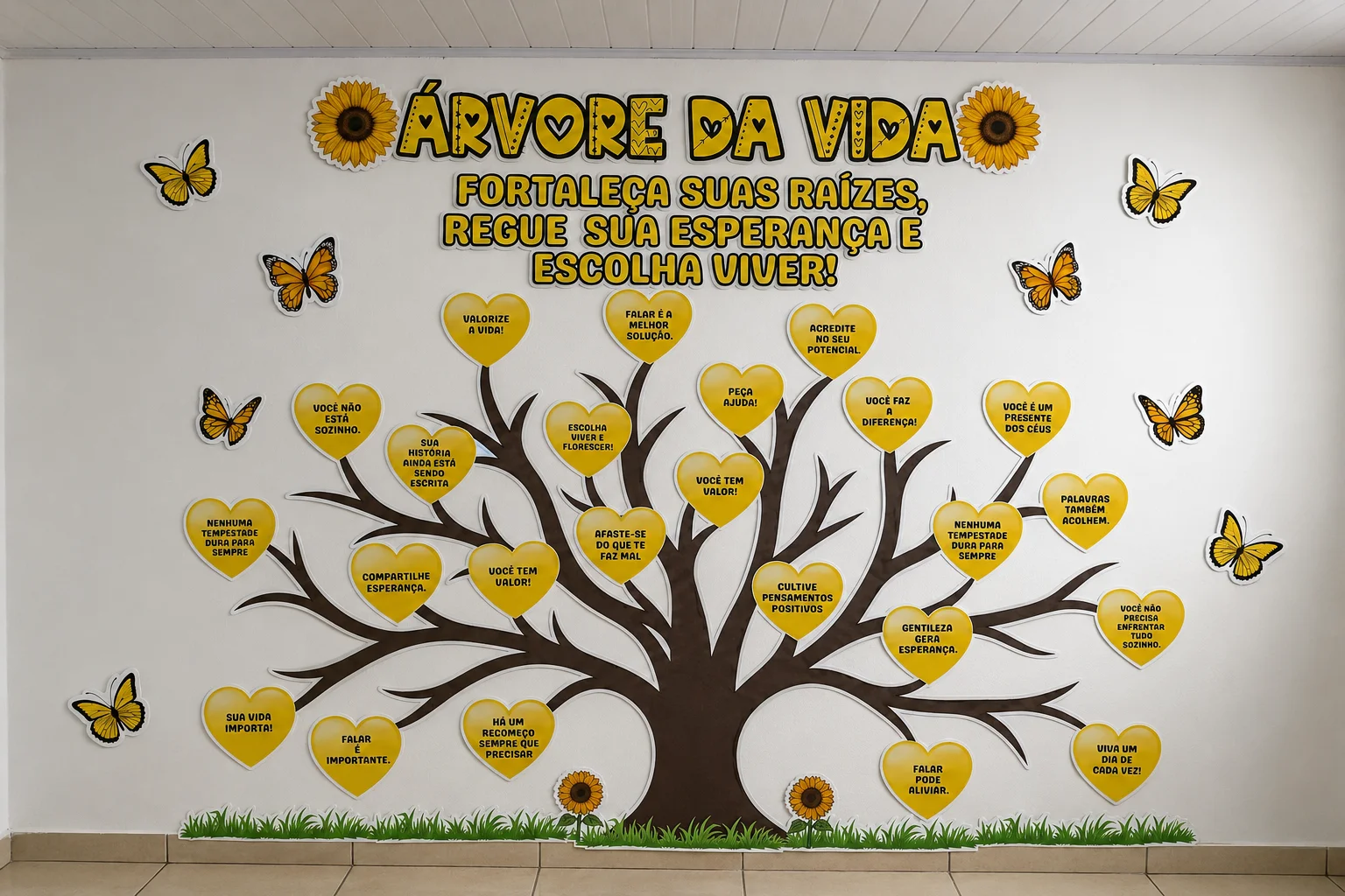 Painel Árvore da Vida – Setembro Amarelo