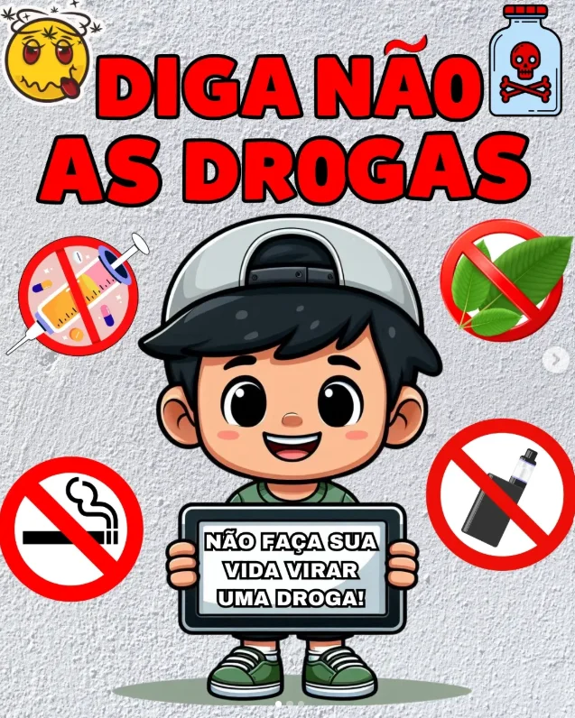 Mural Contra às Drogas