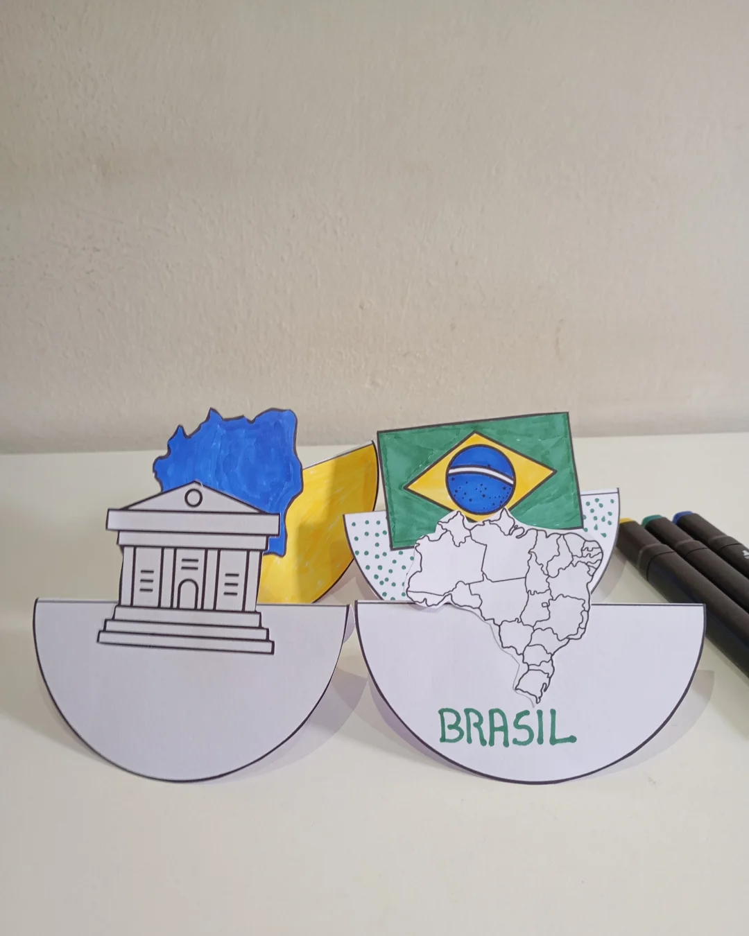Cenário 3D e Balancê Dia da Bandeira interativo - Imagem 5