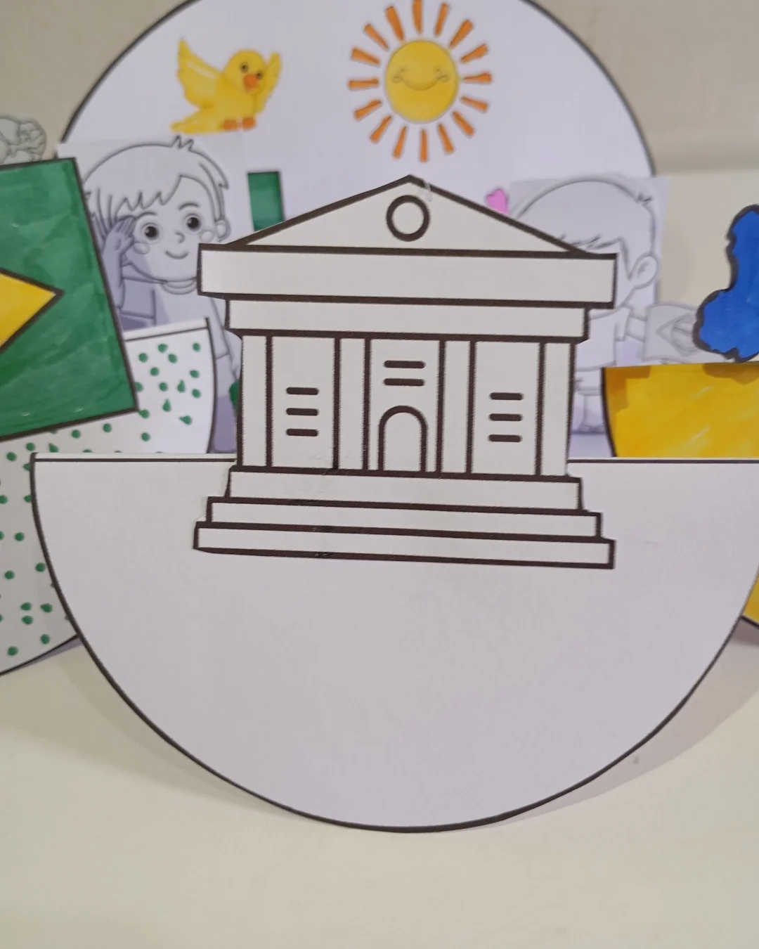 Cenário 3D e Balancê Dia da Bandeira interativo - Imagem 7